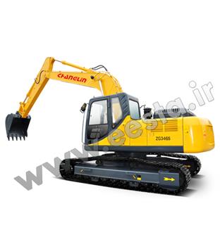 بیل مکانیکی چرخ زنجیری